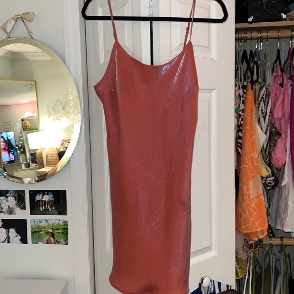 Forever 21 mini dress reflective